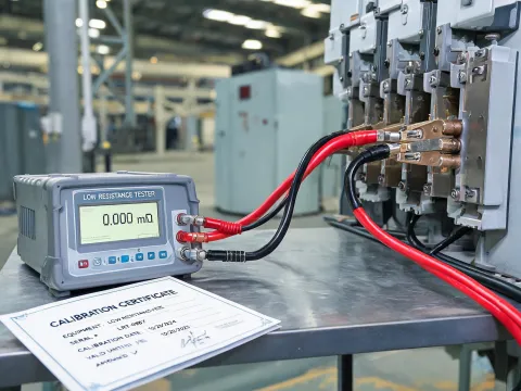 Low resistance tester